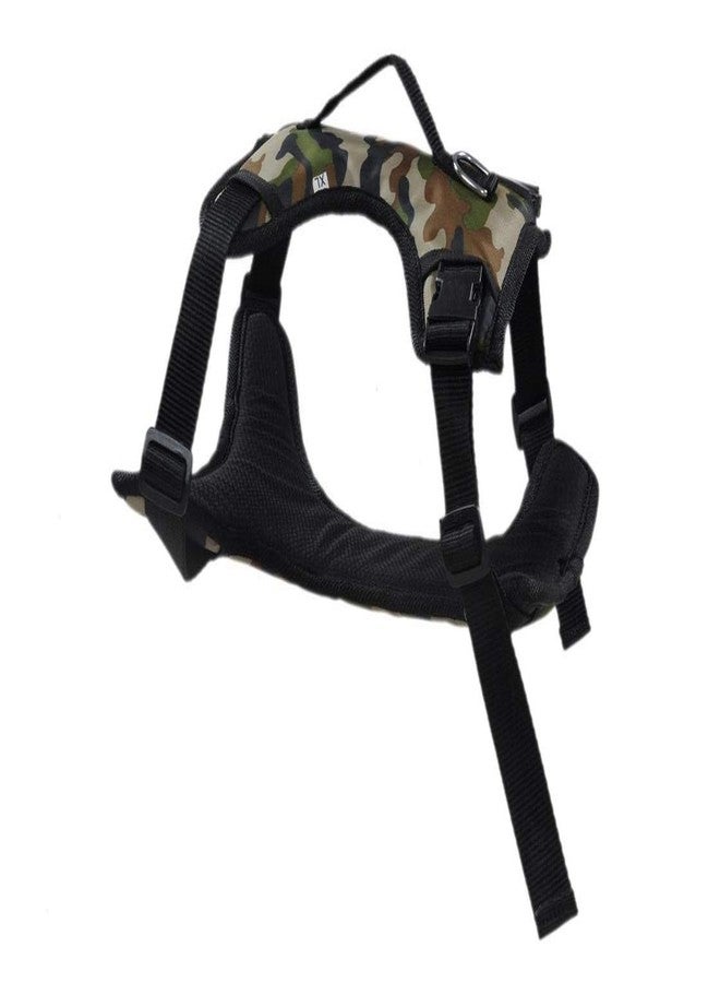 SKORA Dog Harness No Pull PaddedÂ Army Design Heavy Quality Poly-CottonÂ Easy Fit Chest Adjustable Reflective Breathable Soft Mesh for Small Dogs - Image 3